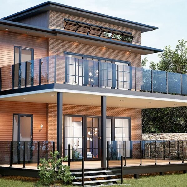 Exterior Glass Railing Design Ideas to Elevate Your Outdoor Spaces