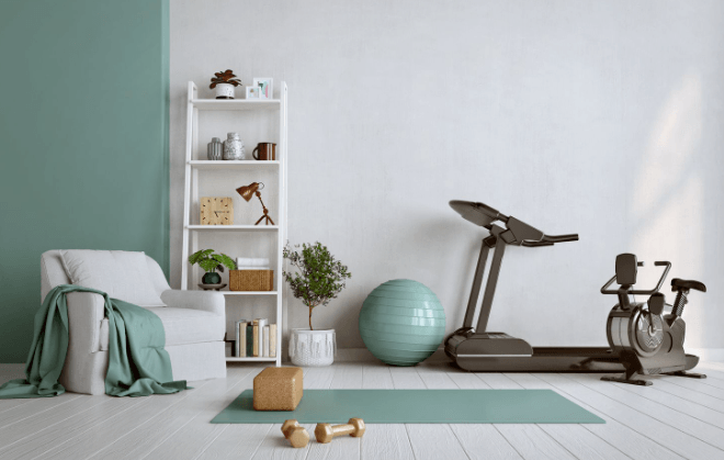 Gym Room: Designing a Functional and Motivating Fitness Space